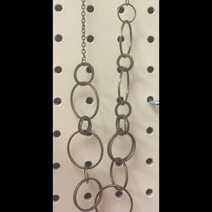 Cooper short hoop necklace